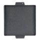 Dobbeltsidet støbejernsgrillplade, 38x38 cm | Støbejernsplade |  |