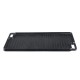 Dobbeltsidet støbejernsgrillplade, 46x26 cm | Støbejernsplade Dobbeltsidet støbejernsgrillplade, 46x26 cm | Støbejernsplade | |