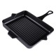 Emaljeret støbejernspande til grill Hosse, Black Onyx, 23x32cm | Støbejernspande til grill Emaljeret støbejernspande til grill Hosse, Black Onyx, 23x32cm | Støbejernspande til grill | Støbejernspande |